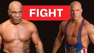 Mike Tyson vs Kurt Angle an imaginary full fight@FightersandFighting  Today Full Fight