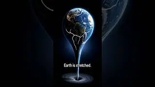 If Earth Fell Into a Black Hole 🕳️🌍 #universe #space