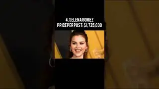Top 5 Highest Paid Celebrities on Instagram #shorts #viral #instagram