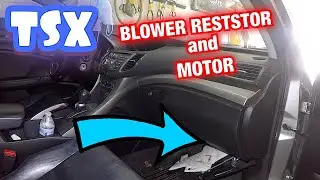 Acura TSX Blower Motor Dont work or Work At high Speed only Check these