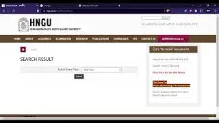 HNGU Sem 3 Result 2022 (Out) - HNGU 2022 BA, B.Sc, B.Com 3rd Sem Result Here