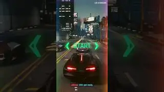 Most insane racing in Cyberpunk 2077 #shorts #gaming #cyberpunk2077 #racing