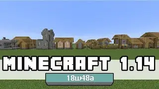 Minecraft 1.14 &ndash; Snapshot 18w48a &ndash; Todas las estructuras de las nuevas aldeas de plains