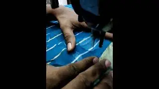 Burn hole repair saree