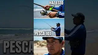 Aprendiendo a usar la ca&ntilde;a de pesca #pesca #naturaleza