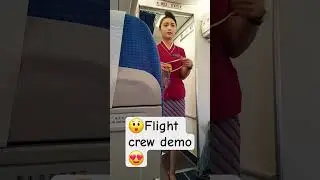 #busylifevlog #lovely crew #flightattendant #1000subscriber #plane