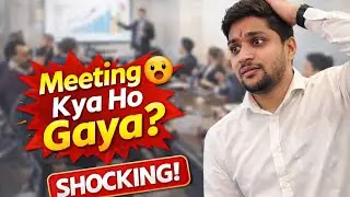 Team Meeting Me Aisi Situation Aa Gayi 😐 True M R  StoryMeeting Me Senior Ne Sabke Samne Ye Bol Diya