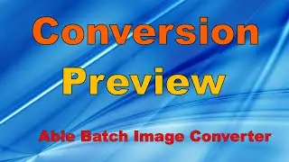 Conversion Preview | Able Batch Image Converter