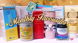 August Favourites 2025 ✨️ Beauty products, Perfume, Supplements & Books📚!