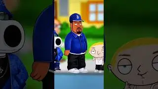 Cleveland as Ice Cube 🧊 Family Guy 🏡 GLOW UP Transformation #drawing #art #digitalart