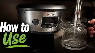 Mr. Coffee coffee Maker - How to Use