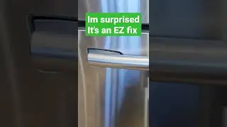 Samsung freezer handle broke but it's easy fix (preview) #shorts #samsung #samsungfridge