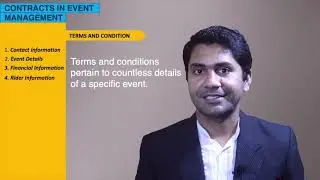 CONTRACTS IN EVENT MANAGEMENT