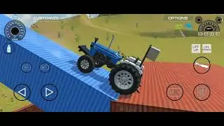 🚜 Extreme Container Road Driving! Tractor Only Challenge | Indian Simulator 3D #indiantractor3d