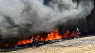 9,000 gallons of water used to put out Wayland oil fire