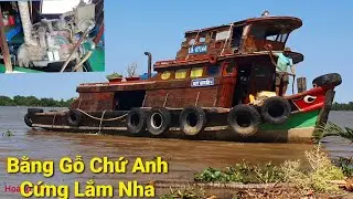Khám phá Tàu kéo được đóng bằng cây . động  cơ cummins của Mỹ