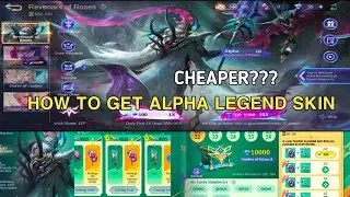 Alpha legend skin draws & how to get alpha legend skin cheaper???