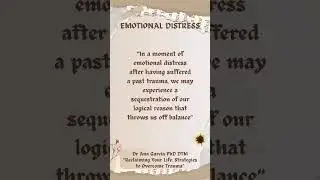 &ldquo;Recover Your Life &ndash; Strategies to Overcome Trauma I&rdquo; - 