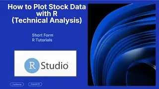 How to Plot Stock Data in R (with technical indicators in 80 seconds)