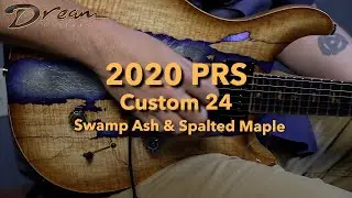 Dream Guitars - 2020 PRS Custom 24, Swamp Ash & Spalted Maple #electricguitar #guitardemo #prsguitar