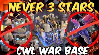 Never 3 Star Top 7 Th18 War Bases With Link | Th18 CWL Bases With Link clash of clans 