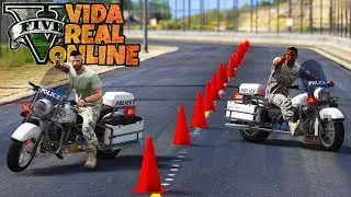 GTA V : VIDA REAL : CHEGOU O DIA TÃO ESPERADO, A GRANDE PROVA DA POLICIA : EP. 50