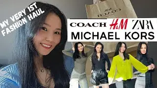 #10 Шоппинг влог | My first shopping haul | Michael kors + Coach + Zara & H&M