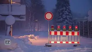 Starker Schneefall behindert Verkehr im Erzgebirge