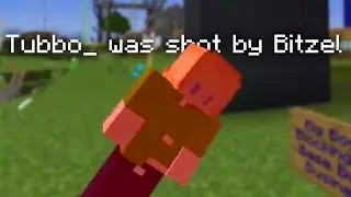 tubbo gets accidentally shot in the face by bitzel