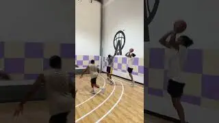 I'm Shooting from a Different Area Code! #basketball #viral #hooper #dunk #shorts #Basketballshorts