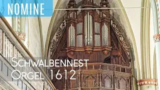 Lemgo Schwalbennestorgel 1612 | M. Weckmann Magnificat 2.Toni | Matthias Neumann, Scherer/West Orgel