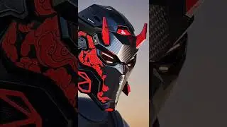 New demon oni samurai mask helmet
