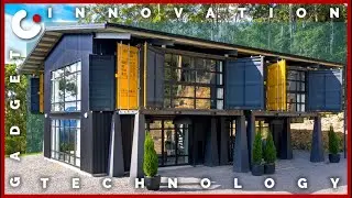 10 роскошных домов из морских контейнеров | СМОТРЕТЬ ▶ 3 ! - La Casa Container mas lujosa!