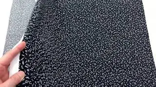 black Robert Kaufman fabric music note Sevenberry In The Press
