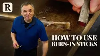 Wood Chip Repair using a Hot Knife & Burn-In Sticks
