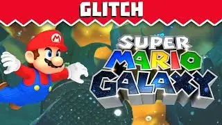 Out of Bounds in Deep Dark Galaxy - Super Mario Galaxy Glitch - Game Breakers
