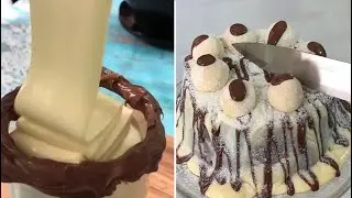Delicious and Easy Chocolate Cake Decorating Tutorial | Most Satisfying Coolest Cake Hacks