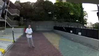 Walkera Hoten-X with GoPro Hero 2 - Flight Duration Test ~7min