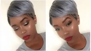 GREY EYES MAKEUP TUTORIAL