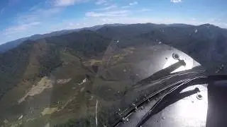 Waiokaka Lodge to Heli-Sika flight
