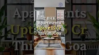 2 BHK Apartments for Sale in Thivim, Goa #citihomes #propertiesingoa #apartmentsforsale #2bhk