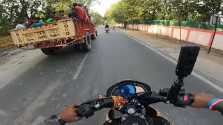Ns200 Sunday Ride Pr Mile Reactions hi Reactions | #ns200 #gorpo12 #insta360onex4 #biker #yt #vlog