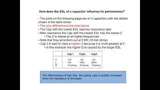 low, mid and high frequency decoupling