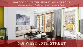 448 West 25th Street | 20-Foot Chelsea Multi-Family Townhouse | Vandenberg--The Townhouse Experts