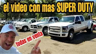 camionetas en venta SOLO FORD SUPER DUTY LAS MEJORES trucks for sale tianguis de autos usados ram
