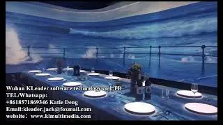 3D PROJECTION Restaurant Experience in Holographic Immersive Room!