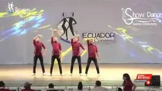 Presentaci&oacute;n Salsa Same Gender Men's - Show Dance en el Ecuador Salsa Congress 2018
