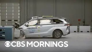 Crash tests highlight minivan dangers for backseat passengers