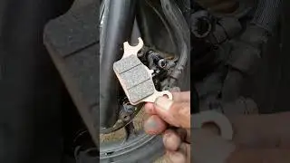 cara mudah ganti kampas rem cakram depan Honda Vario