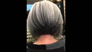 Short Bob haircut Aria Hair Salon #NewYork